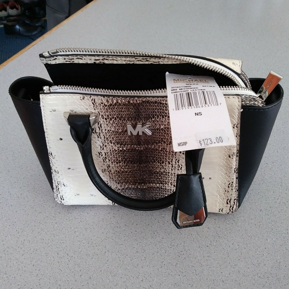 Firm Final price !*New Leather Michael Kors - Picture 1 of 5
